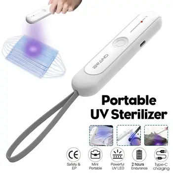 USB Portable UVC Light Sterilizer Bactericidal Lamp For Phone Mask Ultraviolet Germicidal Sanitizer Disinfection Mite Eliminator
USB Portable UVC Light Sterilizer Bactericidal Lamp For Phone Mask Ultraviolet Germicidal Sanitizer Disinfection Mite Eliminator