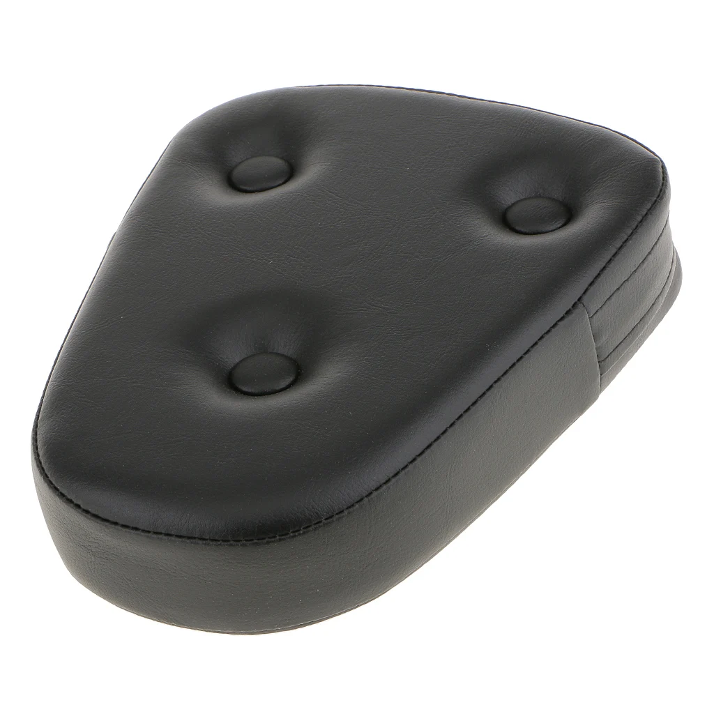 Motorcycle Black Triangle Backrest Cushion Rest Back Pad For Davison Motorcycle Black Triangle Backrest Cushion Rest Back Pad For Davison