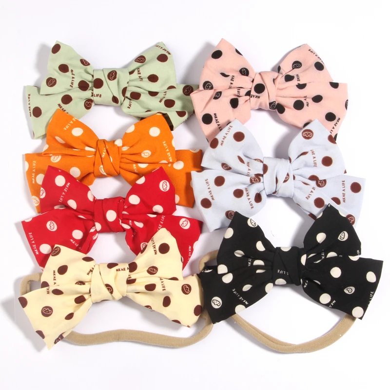 7Pcs 4.8" 12cm Polka Dot Print Barrettes Hair Bows Headbands Bow Knotted Chiffon Hairpin for Women Girls Headwear Hair Accessory
7Pcs 4.8" 12cm Polka Dot Print Barrettes Hair Bows Headbands Bow Knotted Chiffon Hairpin for Women Girls Headwear Hair Accessory