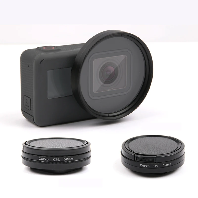 Professional 52mm UV Filter for GoPro Hero 5 6 7 Black Action Camera with Lens Cover Mount For Go Pro 7 6 Accessories
Professional 52mm UV Filter for GoPro Hero 5 6 7 Black Action Camera with Lens Cover Mount For Go Pro 7 6 Accessories