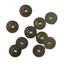 10Pcs Roestvrij Staal Beweging ETA 46943 Horloge Deel Kalender Rijden Wiel(China)