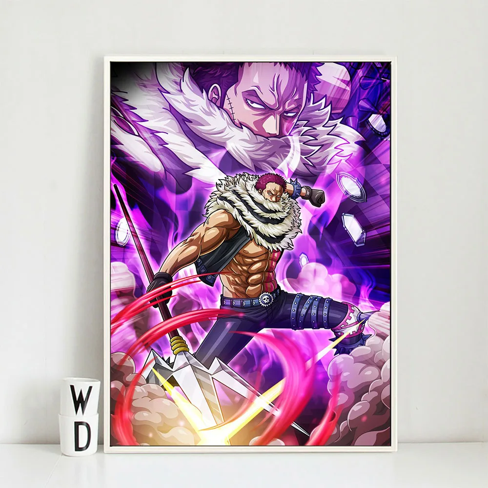 Wall Artwork Canvas Painting Picture Print 1 Panel Anime One Piece Charlotte Katakuri Home Decor Poster For Living Room Modular | Дом и сад