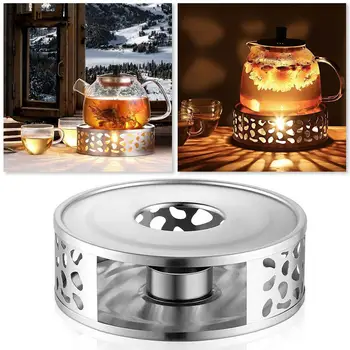 Stainless Steel Candle Insulation Heater Warm Teaw Holder Teapot Shelf Warmer Lights Night / Base Stove Heating Accessories L3M6
Stainless Steel Candle Insulation Heater Warm Teaw Holder Teapot Shelf Warmer Lights Night / Base Stove Heating Accessories L3M6