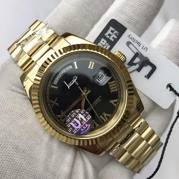 2020 new Luxury Brand Gold watch Men automatic self-wind sweeping movement AAA Watches day date free delivery
2020 new Luxury Brand Gold watch Men automatic self-wind sweeping movement AAA Watches day date free delivery