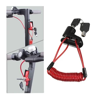 Anti theft Disk Brake Rotor Lock Reminder Rope Set For Xiaomi M365/Pro Scooter Bicycle Motorcycle Safety Lock
Anti theft Disk Brake Rotor Lock Reminder Rope Set For Xiaomi M365/Pro Scooter Bicycle Motorcycle Safety Lock