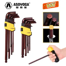 ASOYOGA Long Allen Key Socket Screwdriver Set Double-End Hex Ball Allen Wrench Hand Tool Kit for Bike 1.5 2 2.5 3 4 5 6 8 10mm
ASOYOGA Long Allen Key Socket Screwdriver Set Double-End Hex Ball Allen Wrench Hand Tool Kit for Bike 1.5 2 2.5 3 4 5 6 8 10mm
