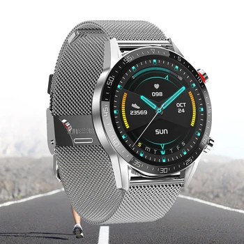 Smart Watch Men IP68 Waterproof ECG Bluetooth Call Blood Pressure Heart Rate Fitness Tracker Push Message Smartwatch Android IOS
Smart Watch Men IP68 Waterproof ECG Bluetooth Call Blood Pressure Heart Rate Fitness Tracker Push Message Smartwatch Android IOS