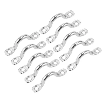 10Pcs Pad Eyes, Tie Down, Kayak Deck Loops, Tie Down Anchor Point, Footman's Loop for Kayak Canoe Rigging
10Pcs Pad Eyes, Tie Down, Kayak Deck Loops, Tie Down Anchor Point, Footman's Loop for Kayak Canoe Rigging