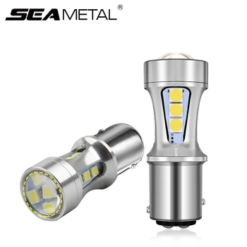 SEAMETAL P21W BA15S Canbus No Error 1156 1157 LED Light Bulbs 3030 Chips Auto Interior Light Car Turn Signal Lights Brake Light
SEAMETAL P21W BA15S Canbus No Error 1156 1157 LED Light Bulbs 3030 Chips Auto Interior Light Car Turn Signal Lights Brake Light