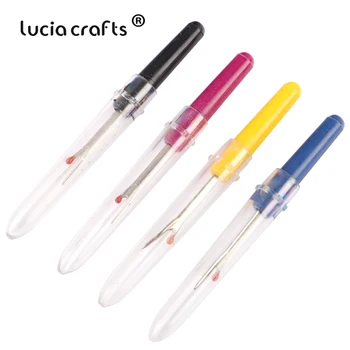 

2/5pcs approx 8.5cm Plastic Handle Thread Cutter Seam Ripper Stitch Unpicker Needle Random Color Sewing Tool J0116