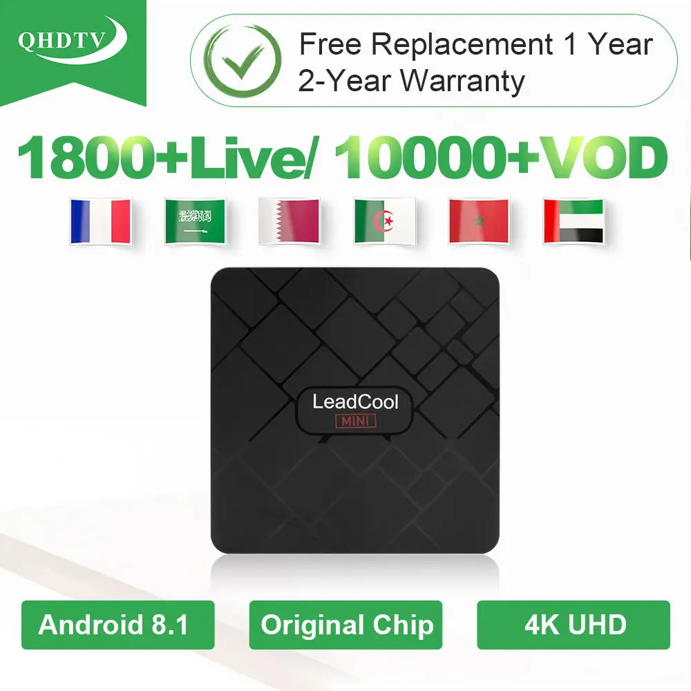 QHDTV IPTV French Arabic IPTV Subscription Leadcool Mini 1 Year QHDTV Netherlands Germany Belgium IP TV France Arabic Dutch
QHDTV IPTV French Arabic IPTV Subscription Leadcool Mini 1 Year QHDTV Netherlands Germany Belgium IP TV France Arabic Dutch