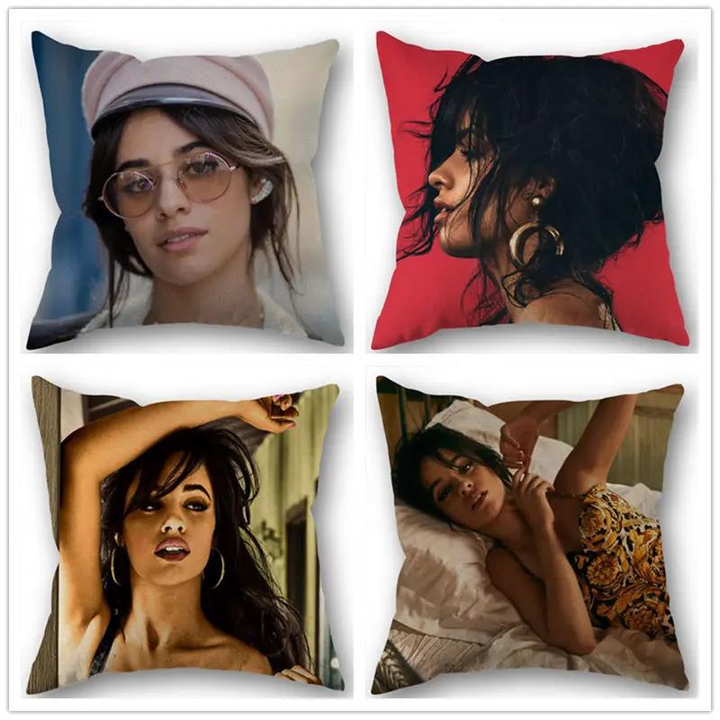 Custom Camila Cabello Cotton Linen Square Zippered Pillow Cover For Office Family Customize Your Picture 45*45cm DIY
Custom Camila Cabello Cotton Linen Square Zippered Pillow Cover For Office Family Customize Your Picture 45*45cm DIY