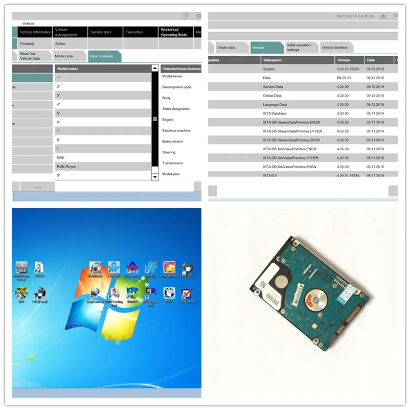 2020.06V for BM.W ICOM A2/ICOM A3/ICOM NEXT newest Software in 500GB HDD DHL free ESYS Engineer Programming Fit most Laptop Win7
2020.06V for BM.W ICOM A2/ICOM A3/ICOM NEXT newest Software in 500GB HDD DHL free ESYS Engineer Programming Fit most Laptop Win7