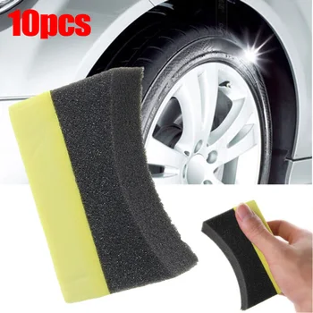 10pcs Car Multi-purpose Tyre Tire Dressing Applicator Curved Foam Brush Sponge Pad Premium PE Car Cleaning Accessory
10pcs Car Multi-purpose Tyre Tire Dressing Applicator Curved Foam Brush Sponge Pad Premium PE Car Cleaning Accessory