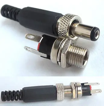 DHL/EMS 300 sets Lockable 5.5mm x 2.1mm DC Plug Copper Power Socket Female Panel Connector-A8
DHL/EMS 300 sets Lockable 5.5mm x 2.1mm DC Plug Copper Power Socket Female Panel Connector-A8