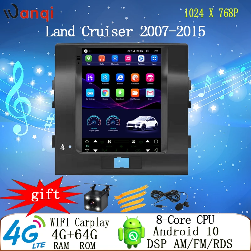9.7 inch Tesla screen car android cd navigation car multimedia radio player for Land Cruiser 2007-2015 car gps video display RDS
9.7 inch Tesla screen car android cd navigation car multimedia radio player for Land Cruiser 2007-2015 car gps video display RDS