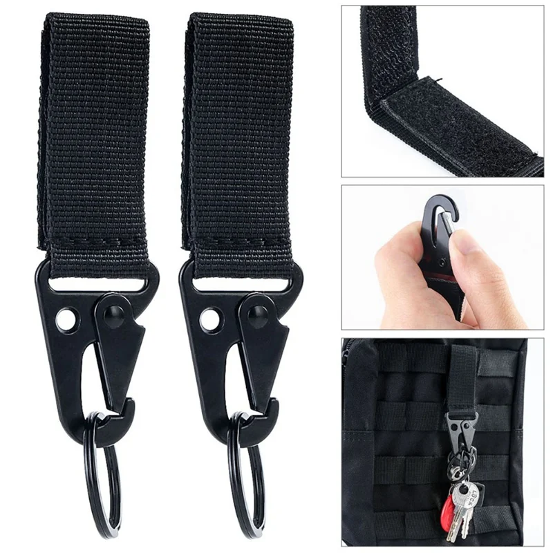 30Pcs/set Tactical Gear Clip Buckle Strap D-ring Hooks Keychain Strap for Molle Backpack Webbing Attachments Outdoor Tools Hs0
30Pcs/set Tactical Gear Clip Buckle Strap D-ring Hooks Keychain Strap for Molle Backpack Webbing Attachments Outdoor Tools Hs0