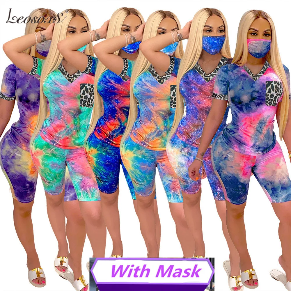 LEOSOXS Women Tracksuits Two Pieces Set Mask Deep V Neck Top Pants Tie Dye Leopard Stripe Outfits Elastic Outdoor Wear
LEOSOXS Women Tracksuits Two Pieces Set Mask Deep V Neck Top Pants Tie Dye Leopard Stripe Outfits Elastic Outdoor Wear