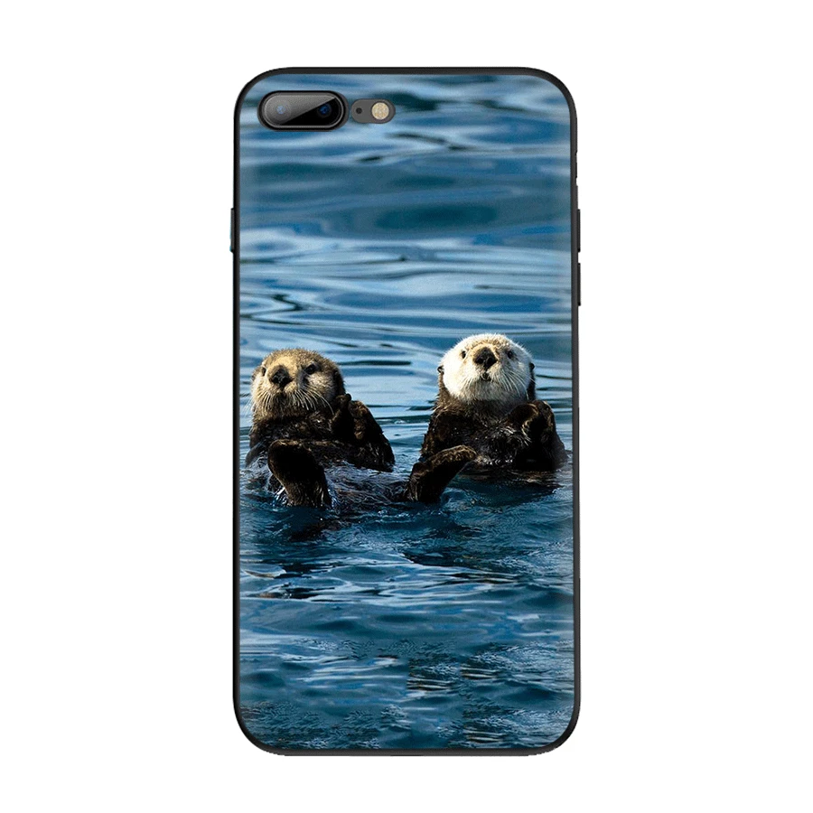 Tiny otters and their sushi iphone 11 case Tiny otters and their sushi iphone 11 case