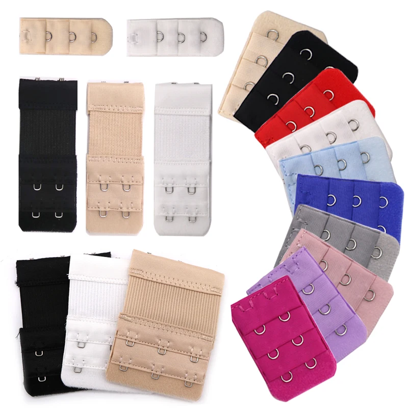 3/4/5pcs Elastic Bra Extenders 2 Row 3 Hooks Bra Strap Extenders Adjustable Lengthened Bra Clasp for Women Intimates Accessories
3/4/5pcs Elastic Bra Extenders 2 Row 3 Hooks Bra Strap Extenders Adjustable Lengthened Bra Clasp for Women Intimates Accessories