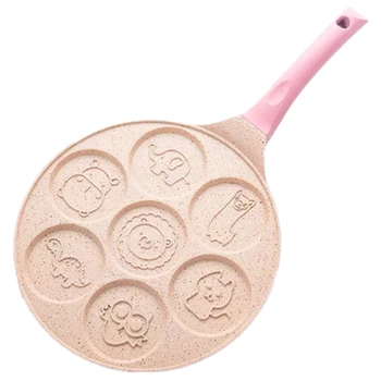 Animal Face Pancake Pan Fun 7 Holes Pancake Omelette Pan Non Stick Coating Pancake Pan Multifunction Breakfast Pot Waffle Baking
Animal Face Pancake Pan Fun 7 Holes Pancake Omelette Pan Non Stick Coating Pancake Pan Multifunction Breakfast Pot Waffle Baking
