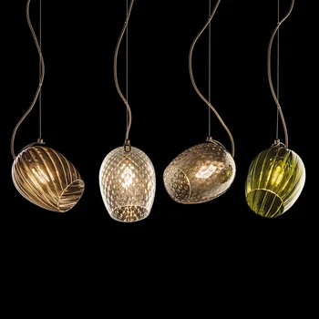 JAXLONG Modern Retro Glass Pendant Lamp Nordic Simple Home Decor Fixture Living Room Bedroom LED Pendant Lights Loft Lighting
JAXLONG Modern Retro Glass Pendant Lamp Nordic Simple Home Decor Fixture Living Room Bedroom LED Pendant Lights Loft Lighting