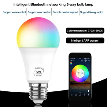 Multicolor RGB Colorful Living Room APP Control With Alexa Google Smart WIFI Home Decor Dimmable Timing Bedroom LED Light Bulb
Multicolor RGB Colorful Living Room APP Control With Alexa Google Smart WIFI Home Decor Dimmable Timing Bedroom LED Light Bulb