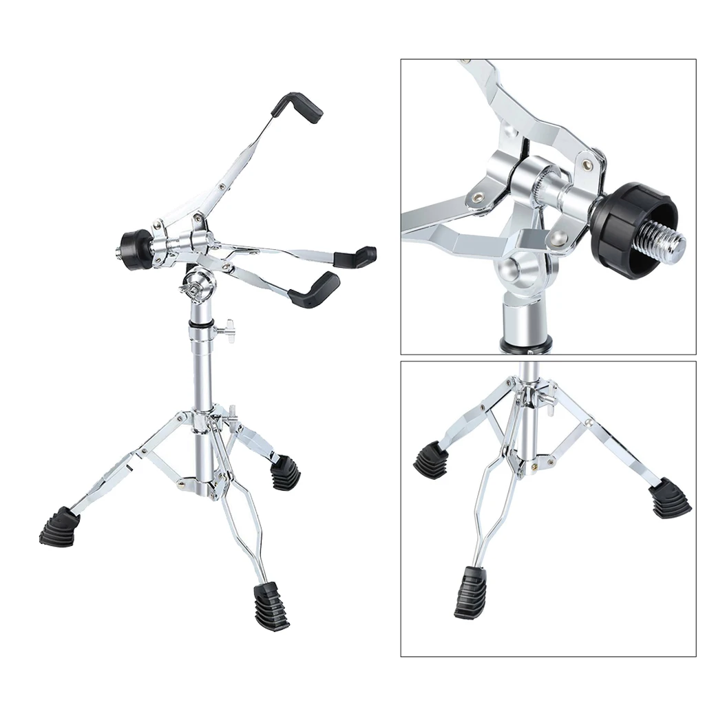 Foldable Snare Drum Stand Support for Snare Dumb Drum Accessories Adjustment