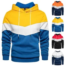 2022 New Men's Hooded Drawstring Colorblock Casual Long Sleeve Knit Fashion Spring/Autumn Pullover Splice Outwear Modern Outwear
2022 New Men's Hooded Drawstring Colorblock Casual Long Sleeve Knit Fashion Spring/Autumn Pullover Splice Outwear Modern Outwear