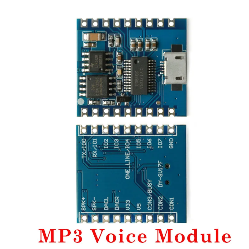 Модуль воспроизведения голоса в формате MP3 модуль WAV декодирования 32 битный IO