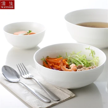 High Quality Super White Round Shaped Ceramics Soup Bowl Fruit Vegetable Salad Tableware Breakfast Rice Noodle Porcelain Bowl
High Quality Super White Round Shaped Ceramics Soup Bowl Fruit Vegetable Salad Tableware Breakfast Rice Noodle Porcelain Bowl