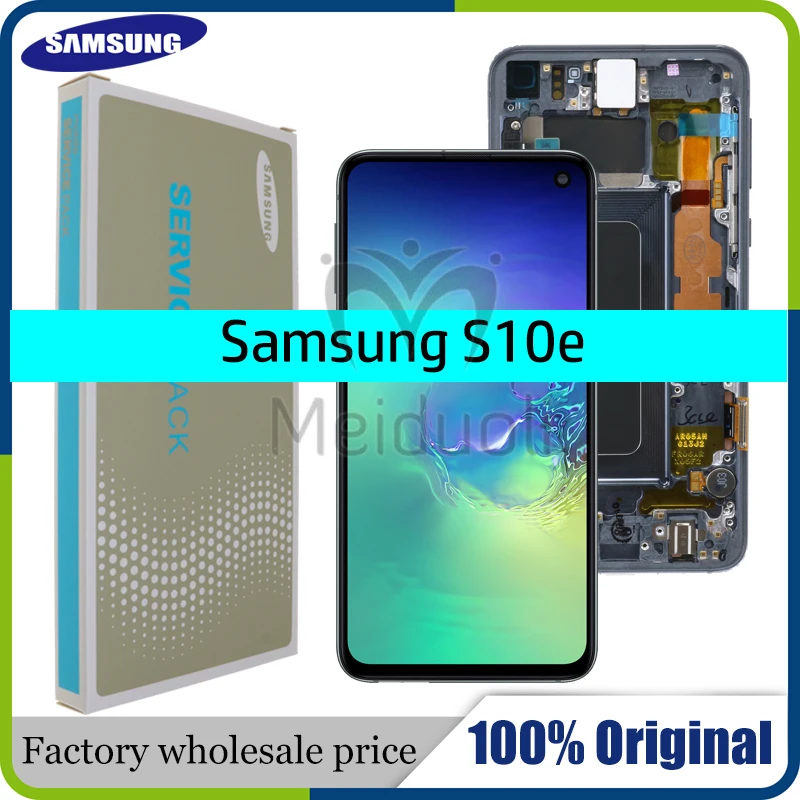 100% Original 2280x1080 LCD For SAMSUNG Galaxy S10E G970F/DS G970U G970W SM-G9700 Display Touch Screen Digitizer Replacement
100% Original 2280x1080 LCD For SAMSUNG Galaxy S10E G970F/DS G970U G970W SM-G9700 Display Touch Screen Digitizer Replacement