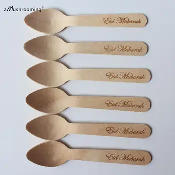 x100 eid mubarak Mini Wooden Spoons Islam Party Personalized Small Dessert Cake Spoons Disposable Wooden Cutlery Tableware
x100 eid mubarak Mini Wooden Spoons Islam Party Personalized Small Dessert Cake Spoons Disposable Wooden Cutlery Tableware