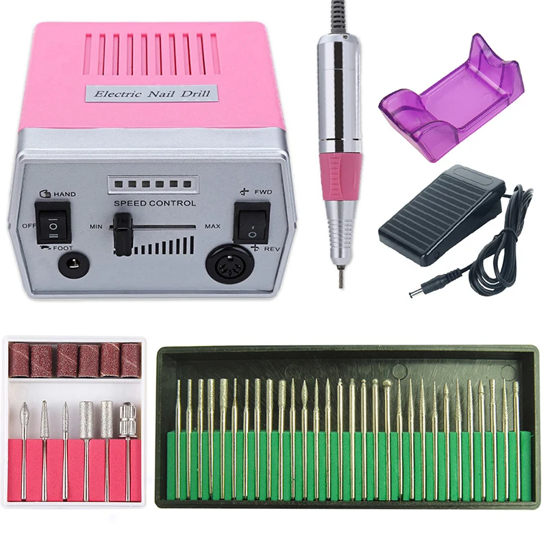 35000/20000 RPM Electric Nail Drill Machine Pedicure Manicure Set Strong Nail Polisher Equipment Tools Gel Remover Mill Files
35000/20000 RPM Electric Nail Drill Machine Pedicure Manicure Set Strong Nail Polisher Equipment Tools Gel Remover Mill Files