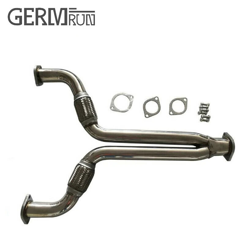 SS Exhaust Header Y Pipe Fits 03-06 Nis*san 350Z Track/Touring Coupe 2D V6 VQ35DE
SS Exhaust Header Y Pipe Fits 03-06 Nis*san 350Z Track/Touring Coupe 2D V6 VQ35DE