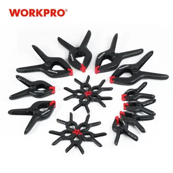 WORKPRO High Quality Plastic Spring Clamps Set WoodWorking DIY Tools Grip Clips 20PCS/lot
WORKPRO High Quality Plastic Spring Clamps Set WoodWorking DIY Tools Grip Clips 20PCS/lot