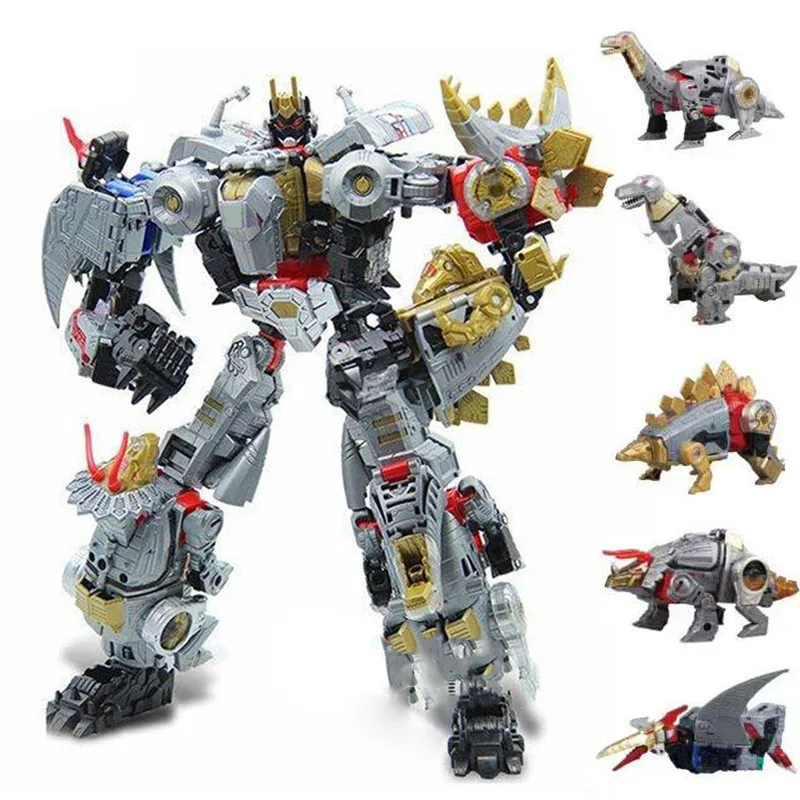 BMB NEW Movie 5 in 1 Oversize 40CM Transformation Action Figure Toys Anime KO G1 Robot Dinosaur Model kids children Boy Toys
BMB NEW Movie 5 in 1 Oversize 40CM Transformation Action Figure Toys Anime KO G1 Robot Dinosaur Model kids children Boy Toys