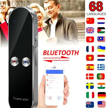 Smart Voice Translator Portable Two-Way Real Time 68 Language 2 in 1 Text Translation for Learning Travel Meeting
Smart Voice Translator Portable Two-Way Real Time 68 Language 2 in 1 Text Translation for Learning Travel Meeting