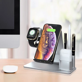 10W Qi Wireless Charger For iPhone X XS XR 8 Plus Fast Chargeur Quick dock Charging For Apple Watch Airpods IX93
10W Qi Wireless Charger For iPhone X XS XR 8 Plus Fast Chargeur Quick dock Charging For Apple Watch Airpods IX93