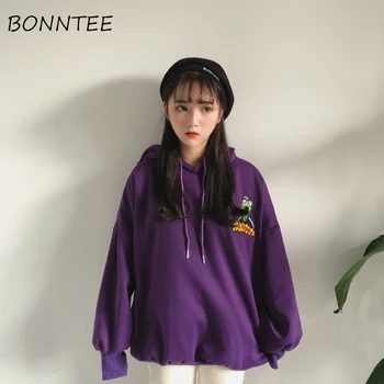 Hoodies Hooded Women Harajuku Oversize Plus Velvet Embroidery Cartoon Pullover Womens Korean Style Loose Chic Sweatshirts Casual
Hoodies Hooded Women Harajuku Oversize Plus Velvet Embroidery Cartoon Pullover Womens Korean Style Loose Chic Sweatshirts Casual