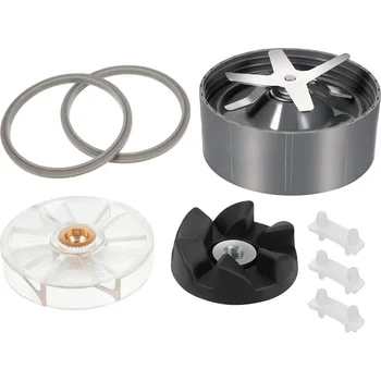 8 Pieces Blender Replacement Parts for Nutribullet 600W 900W Blender with Ice Blade/Rubber Sealing Gasket/Shock Pad Ect
8 Pieces Blender Replacement Parts for Nutribullet 600W 900W Blender with Ice Blade/Rubber Sealing Gasket/Shock Pad Ect