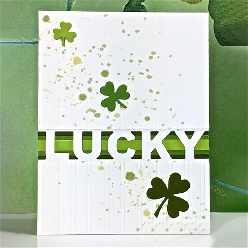 GJCrafts LUCKY Word Dies Metal Cutting Dies 2019 for Card Making Scrapbooking DIY Album Embossing Paper Craft Letter Die Cut
GJCrafts LUCKY Word Dies Metal Cutting Dies 2019 for Card Making Scrapbooking DIY Album Embossing Paper Craft Letter Die Cut
