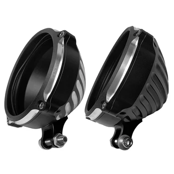 New Moto Parts 5.75'' Motorcycle Headlight Cover With Bottom Mount Configuration Classic CNC Machined Billet Aluminum For Harley 
New Moto Parts 5.75'' Motorcycle Headlight Cover With Bottom Mount Configuration Classic CNC Machined Billet Aluminum For Harley