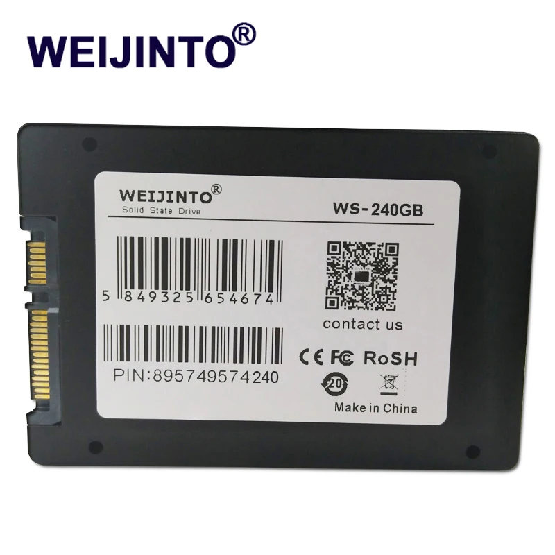 Внутренний твердотельный накопитель WEIJINTO 60 Гб 120 ГБ 240 2 5 дюйма SATA3 III жесткий диск