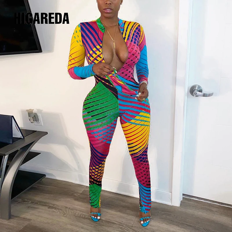 Y2K Graphic Print Zipper Sexy Jumpsuit Autumn Winter Women Fashion Long Sleeve Romper Bodycon Stretchy Body
Y2K Graphic Print Zipper Sexy Jumpsuit Autumn Winter Women Fashion Long Sleeve Romper Bodycon Stretchy Body