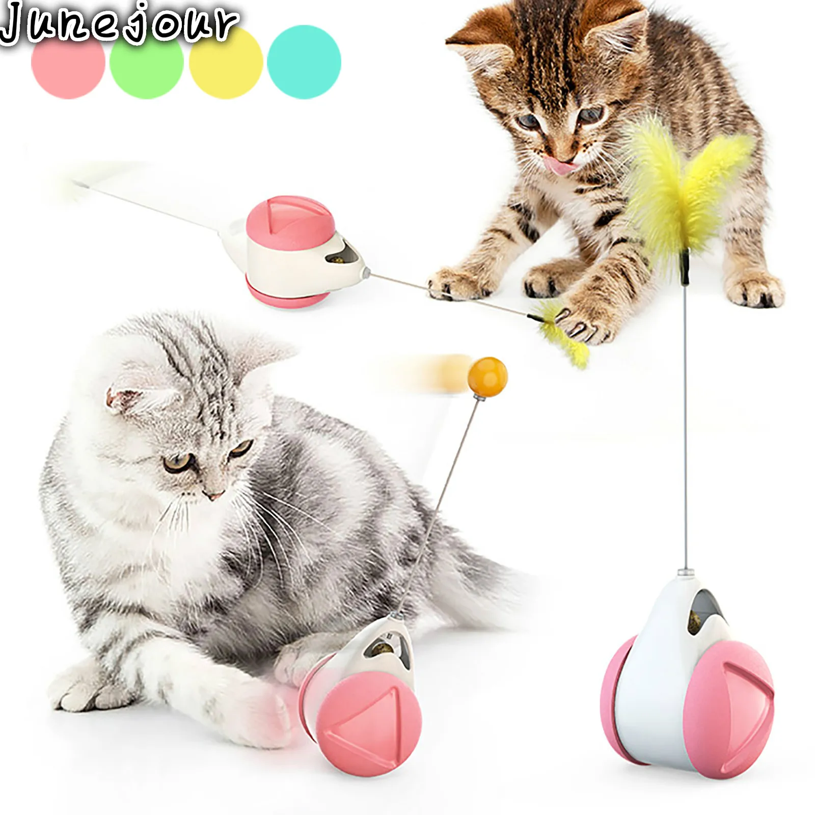 Smart Cat Toy with Wheels Automatic No need recharge cat toys interactive Lrregular Rotating Mode Funny not boring cat supplies
Smart Cat Toy with Wheels Automatic No need recharge cat toys interactive Lrregular Rotating Mode Funny not boring cat supplies