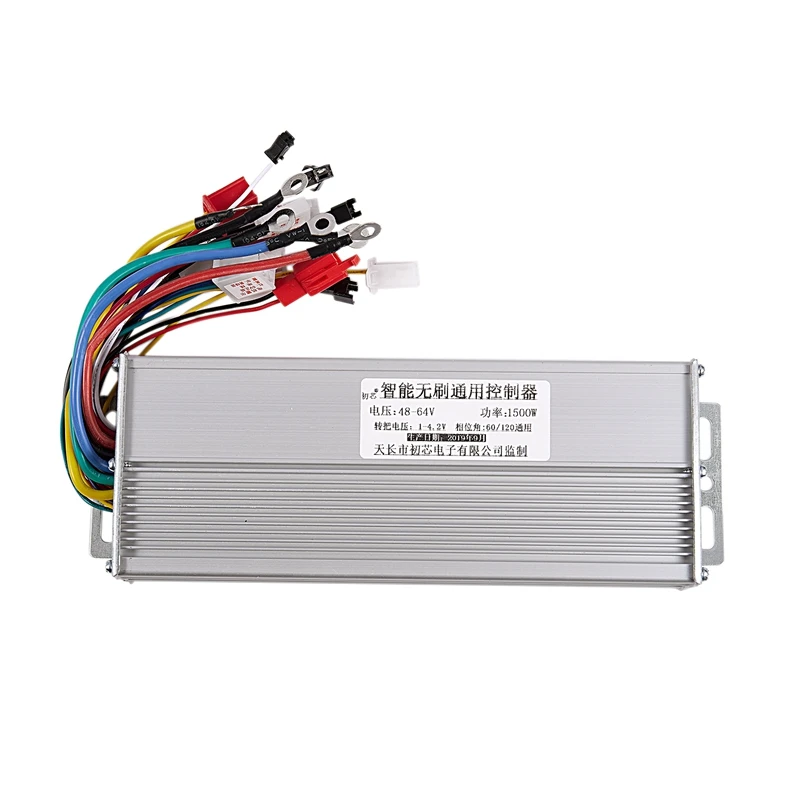 48V 60V 64V 1500W Brushless Controller/Ebike Controller/Bldc Motor Controller for Electric Bicycle/Scooter
48V 60V 64V 1500W Brushless Controller/Ebike Controller/Bldc Motor Controller for Electric Bicycle/Scooter