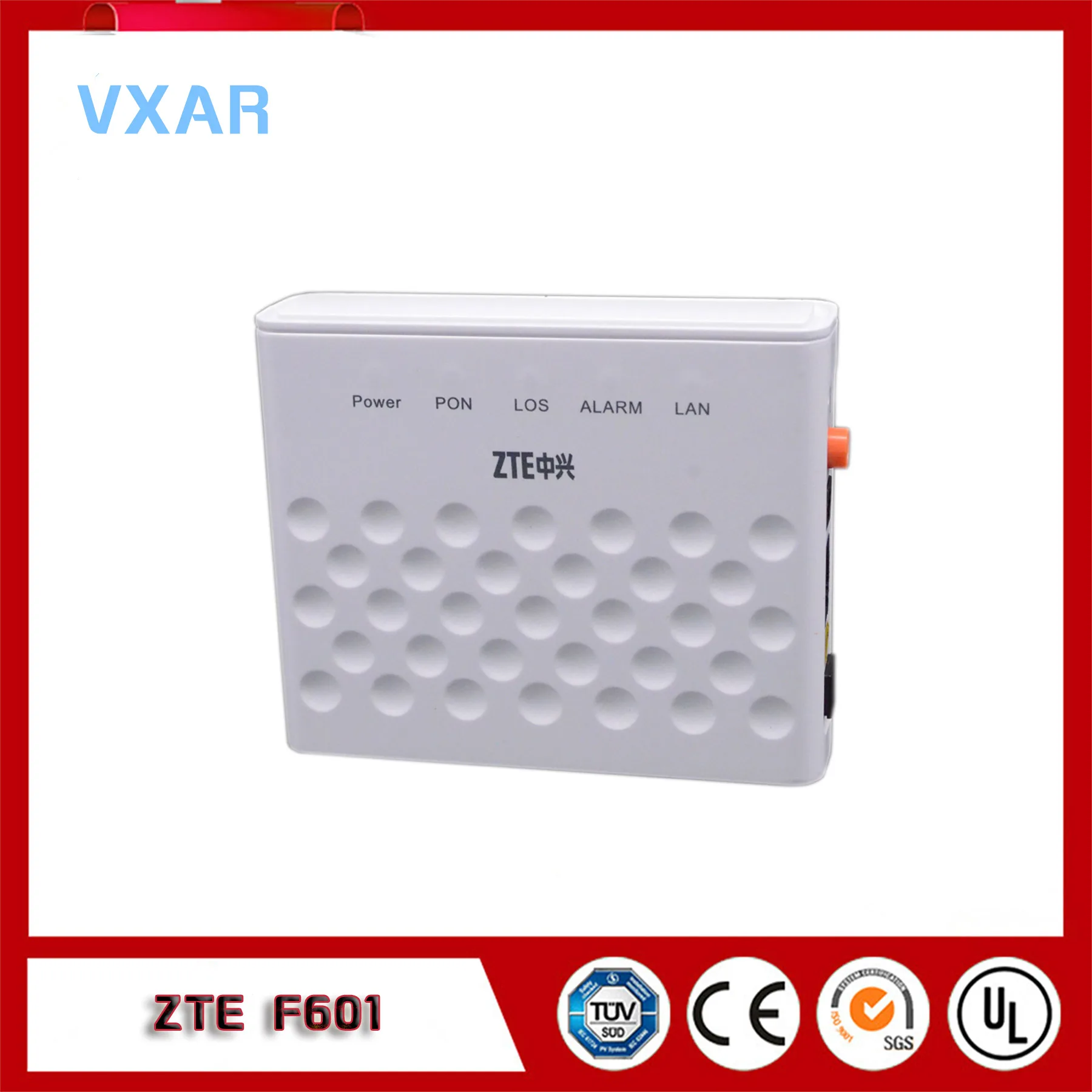 15 PCS Second-hand Optical Network Terminal ONT Fiber Network GPON Modem ZTE F601 English Version
15 PCS Second-hand Optical Network Terminal ONT Fiber Network GPON Modem ZTE F601 English Version