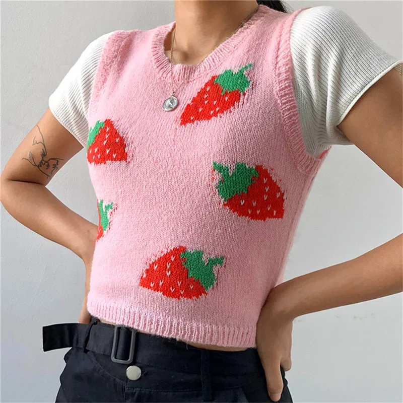 Sleeveless Sweater Vest Long Loose V Neck Knitted Women Sweater Autumn Winter Casual Pullover Tops Fashion Clothes Sweaters 
Sleeveless Sweater Vest Long Loose V Neck Knitted Women Sweater Autumn Winter Casual Pullover Tops Fashion Clothes Sweaters