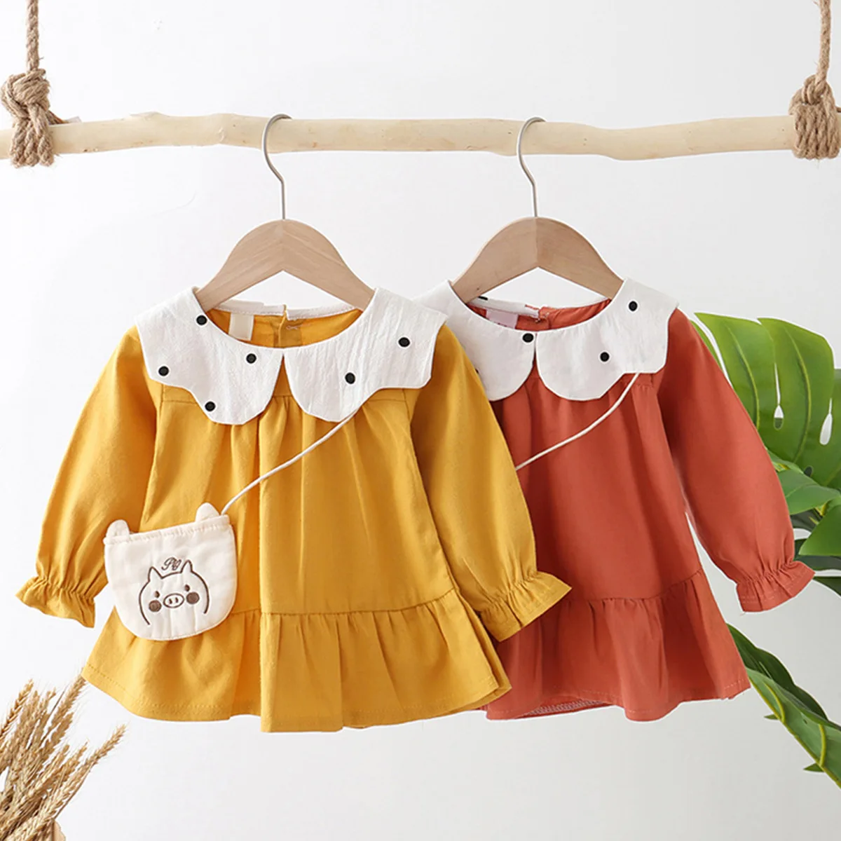 Spring Toddler Girl Dress Cotton Long Sleeve Children Dress Kids Clothes for Girls
Spring Toddler Girl Dress Cotton Long Sleeve Children Dress Kids Clothes for Girls